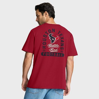 Men's Fanatics Red Houston Texans Fluid Motion Legacy T-Shirt