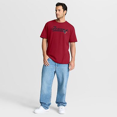 Men's Fanatics Red Houston Texans Fluid Motion Legacy T-Shirt