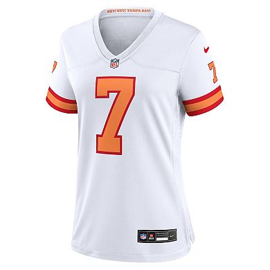 Women's Nike Bucky Irving White '76 Tampa Bay Buccaneers Game Jersey