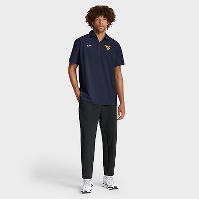 Men's Nike Navy West Virginia Mountaineers 2025 Coaches Sideline Polo
