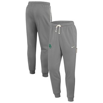 Men's Nike Heather Gray Baylor Bears 2025 Sideline Performance Taper Pants