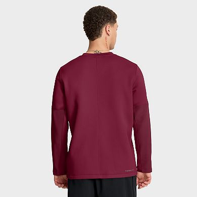 Men's Nike Garnet Florida State Seminoles 2025 Sideline Coach Performance Long Sleeve T-Shirt