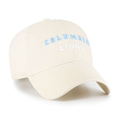 Men's '47 Sand Columbia University Clean Up Adjustable Hat