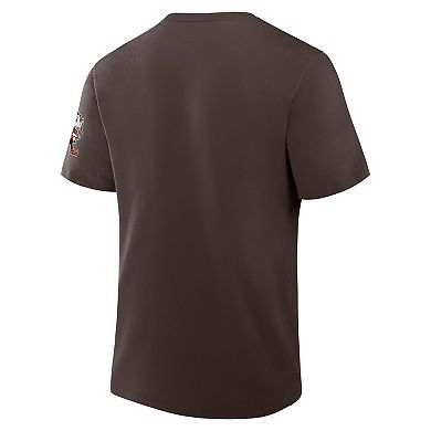 Men's Fanatics Brown Cleveland Browns Elevated Classic Legacy T-Shirt