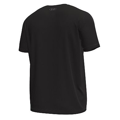Men's Under Armour Black South Carolina Gamecocks Stack Stretch Performance T-Shirt