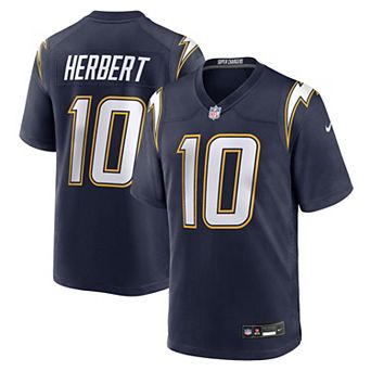 Men's Nike Justin Herbert Navy Los Angeles Chargers Alternate Super Chargers Game Player Jersey