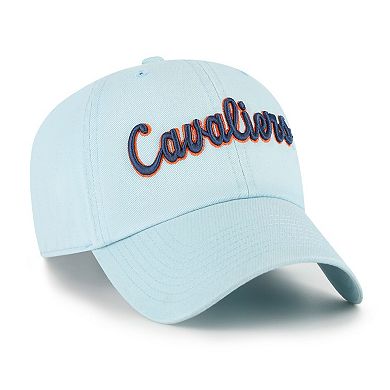 Men's '47 Powder Blue Virginia Cavaliers Vault Clean Up Adjustable Hat