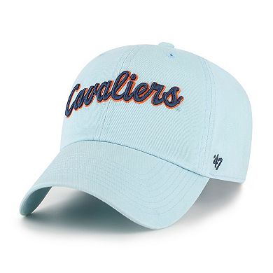 Men's '47 Powder Blue Virginia Cavaliers Vault Clean Up Adjustable Hat