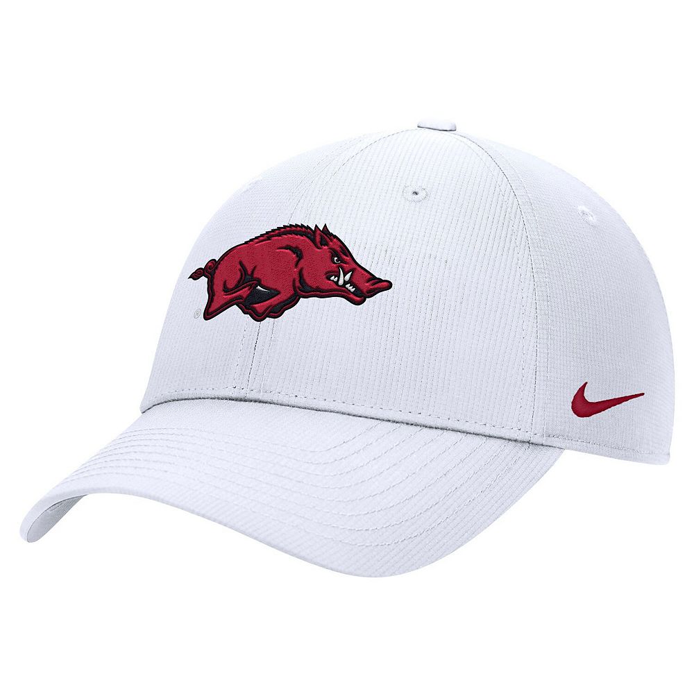 Men's Nike White Arkansas Razorbacks 2025 On-Field Club Performance ...