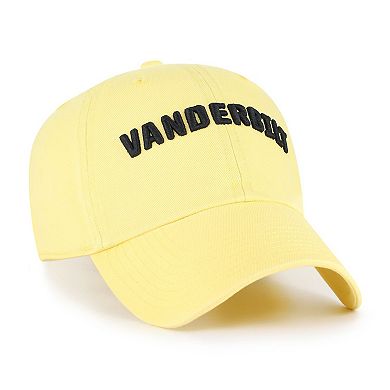 Men's '47 Maize Vanderbilt Commodores Clean Up Adjustable Hat