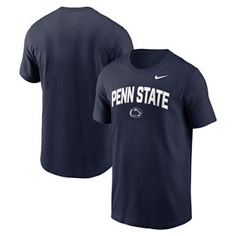 Men's Nike Navy Penn State Nittany Lions Primetime Arch Stack T-Shirt