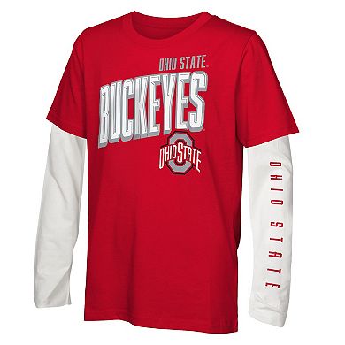 Youth Outerstuff Ohio State Buckeyes In The Mix T-Shirt Combo Set