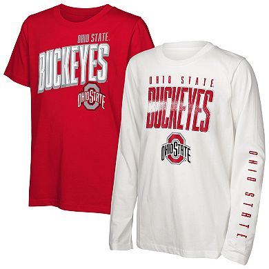 Youth Outerstuff Ohio State Buckeyes In The Mix T-Shirt Combo Set
