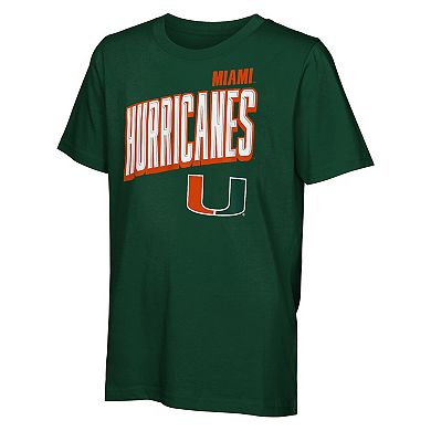 Youth Outerstuff Miami Hurricanes In The Mix T-Shirt Combo Set