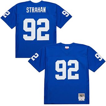 Men's Mitchell & Ness Michael Strahan Royal New York Giants 1994 Legacy Replica Jersey