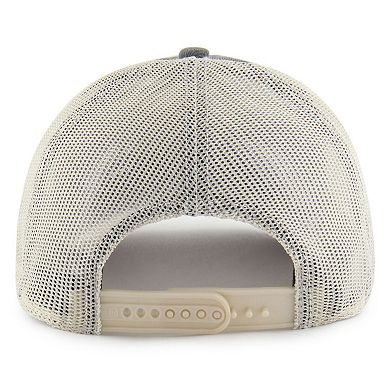 Men's '47 Charcoal Philadelphia Eagles Canteen Relaxed Trucker Adjustable Hat