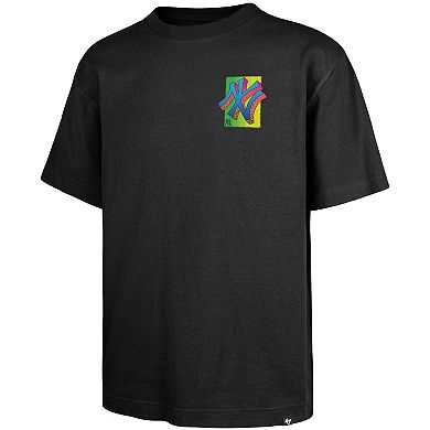 Men's '47 Black New York Yankees Sundale Foundation T-Shirt