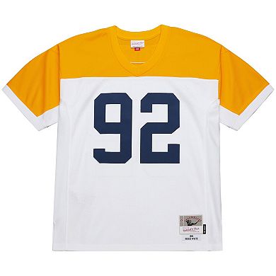 Men's Mitchell & Ness Reggie White White Green Bay Packers 1994 Legacy Replica Jersey