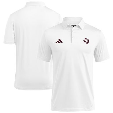 Men's adidas White Texas A&M Aggies Ultimate 365 Polo
