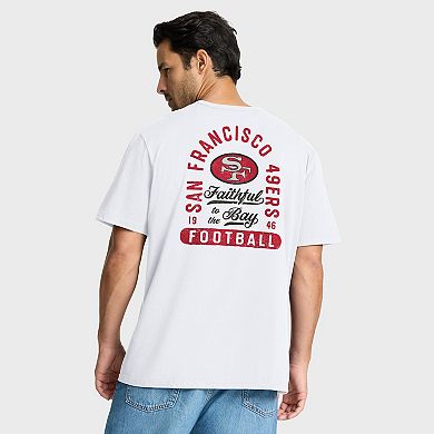 Men's Fanatics White San Francisco 49ers Fluid Motion Legacy T-Shirt