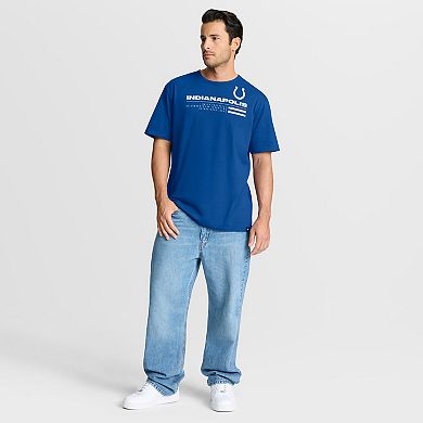 Men's Fanatics Royal Indianapolis Colts Chop Block Legacy T-Shirt