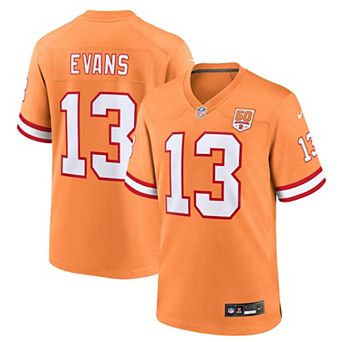 Men's Nike Mike Evans Creamsicle Tampa Bay Buccaneers 50th Season Game Jersey