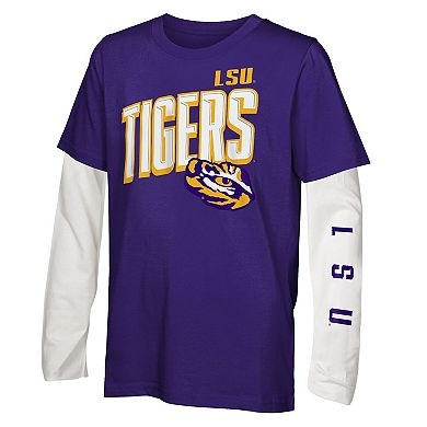 Youth Outerstuff LSU Tigers In The Mix T-Shirt Combo Set