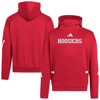 Men's adidas Crimson Indiana Hoosiers Z.N.E. Pullover Hoodie