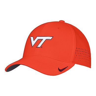 Men's Nike Orange Virginia Tech Hokies 2025 On-Field Performance Flex Hat