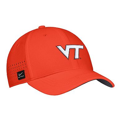 Men's Nike Orange Virginia Tech Hokies 2025 On-Field Performance Flex Hat