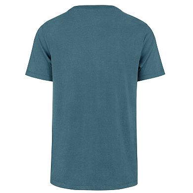 Men's '47 Aqua Miami Dolphins Stripe Splash Franklin Throwback T-Shirt