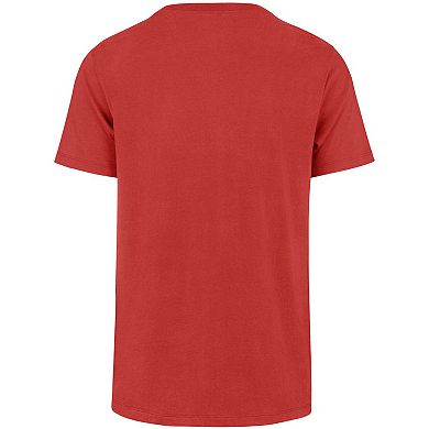 Men's '47 Red Atlanta Falcons Stripe Splash Franklin Throwback T-Shirt