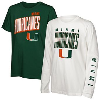 Preschool Outerstuff Miami Hurricanes Mix 3-in-1 Combo T-Shirt Set