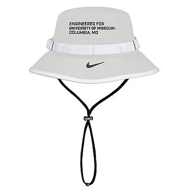 Men's Nike Gray Missouri Tigers 2025 On-Field Boonie Performance Bucket Hat