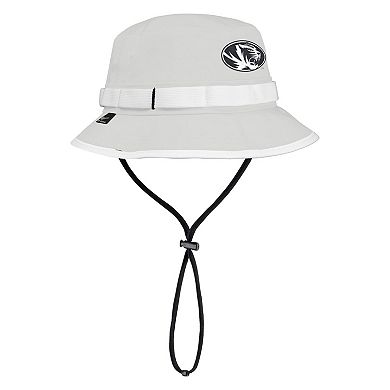 Men's Nike Gray Missouri Tigers 2025 On-Field Boonie Performance Bucket Hat
