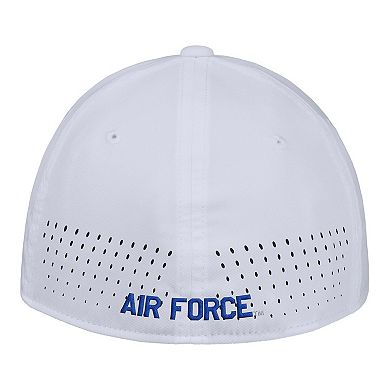 Men's Nike White Air Force Falcons 2025 On-Field Performance Flex Hat