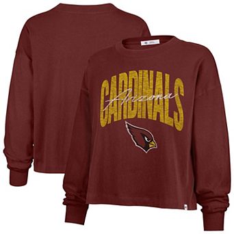 Women's '47 Cardinal Arizona Cardinals Muse Sydney Long Sleeve T-Shirt