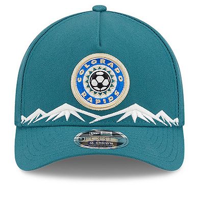 Men's New Era Green Colorado Rapids 2025 Jersey Hook 9FORTY M-Crown Adjustable Hat