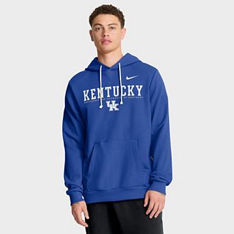 Men's Nike Royal Kentucky Wildcats 2025 Sideline Standard Issue Dri-FIT Hoodie