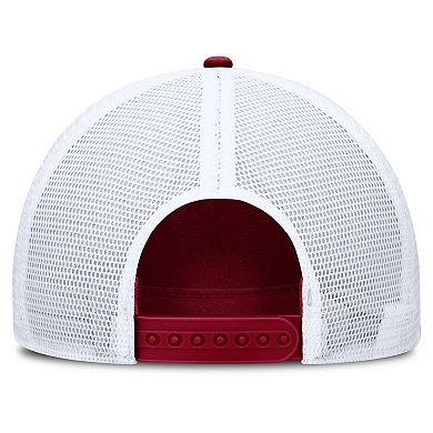 Men's Nike Cardinal/White USC Trojans 2025 On-Field Rise Engineered Trucker Adjustable Hat