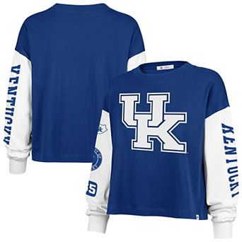 Women's '47 Royal Kentucky Wildcats Sydney Long Sleeve T-Shirt