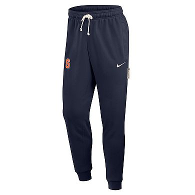 Men's Nike Navy Syracuse Orange 2025 Sideline Standard Issue Dri-FIT Taper Sweatpants