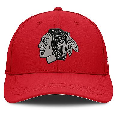 Men's Fanatics Red Chicago Blackhawks Homage Adjustable Hat