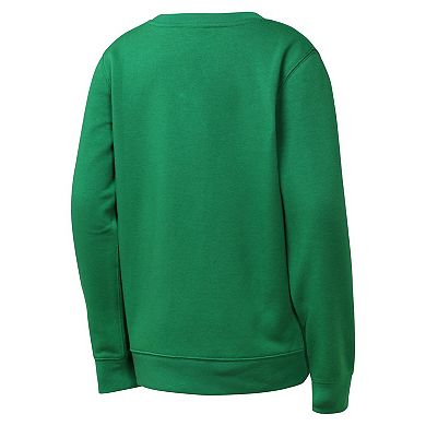 Youth Nike Kelly Green Philadelphia Eagles Rewind Essential Pullover Crewneck Sweatshirt