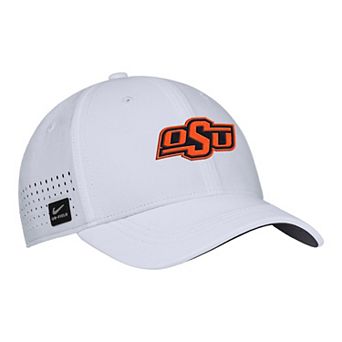 Men's Nike White Oklahoma State Cowboys 2025 On-Field Performance Flex Hat