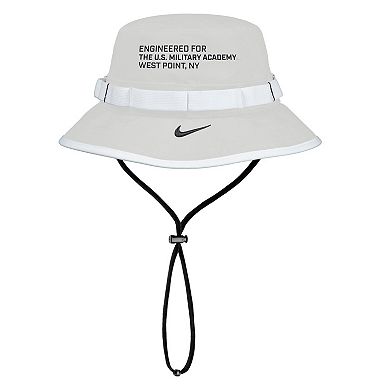 Men's Nike Gray Army Black Knights 2025 On-Field Boonie Performance Bucket Hat