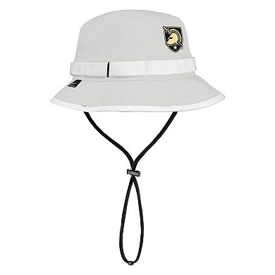 Men's Nike Gray Army Black Knights 2025 On-Field Boonie Performance Bucket Hat