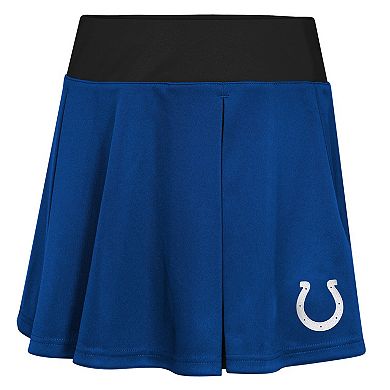 Girls Youth Royal Indianapolis Colts Spirit Two-Piece Cheerleader Set