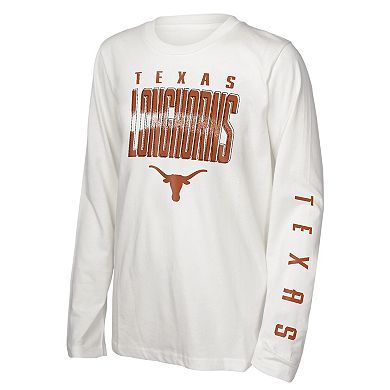 Youth Outerstuff Texas Longhorns In The Mix T-Shirt Combo Set