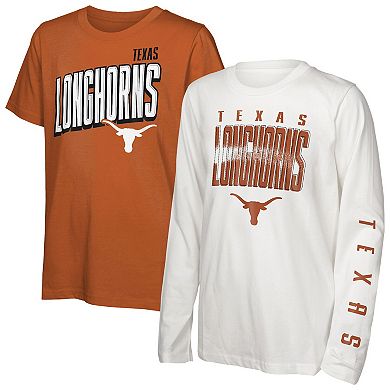 Youth Outerstuff Texas Longhorns In The Mix T-Shirt Combo Set